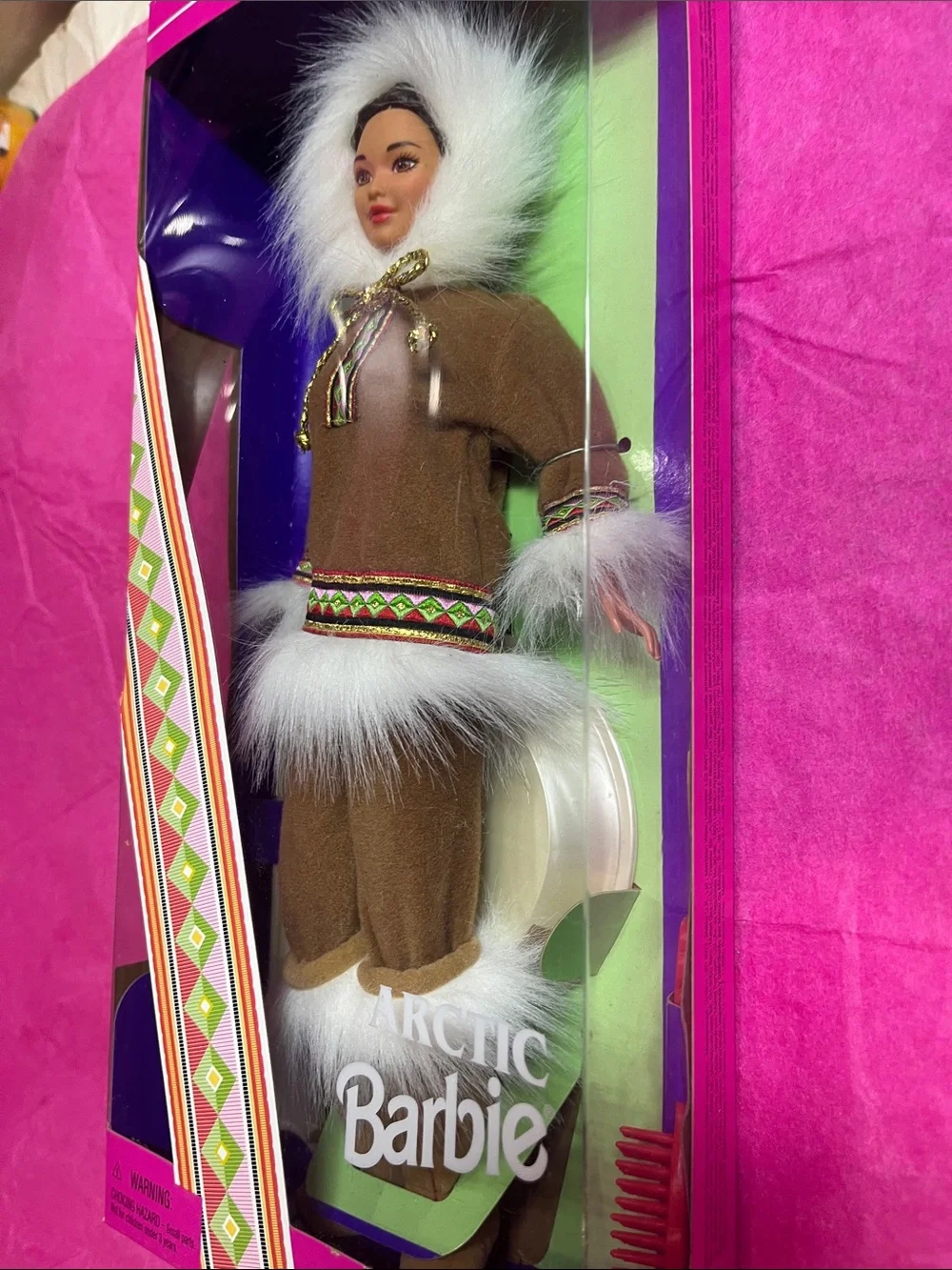 1996 Arctic Barbie Dolls of the World Collection NRFB